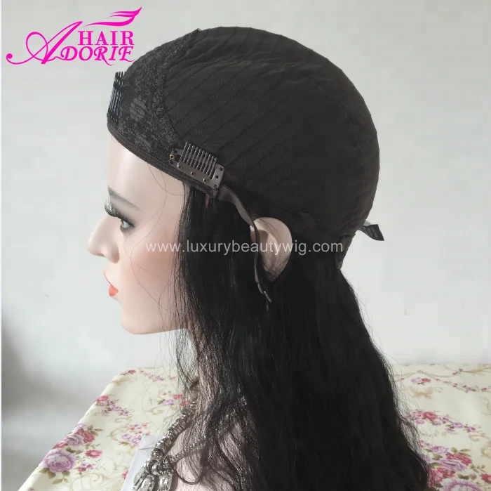 H65 High quality 28inch long human european hair Fast delivery Sheitel Kippah Fall hair weft made jewish kosher wigs