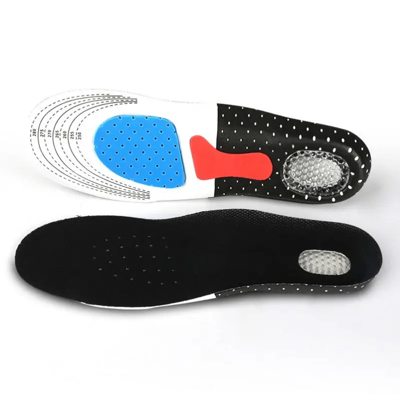 Sports Silicone Gel Insoles unisex Arch Support Orthopedic Plantar Fascists Running Insole