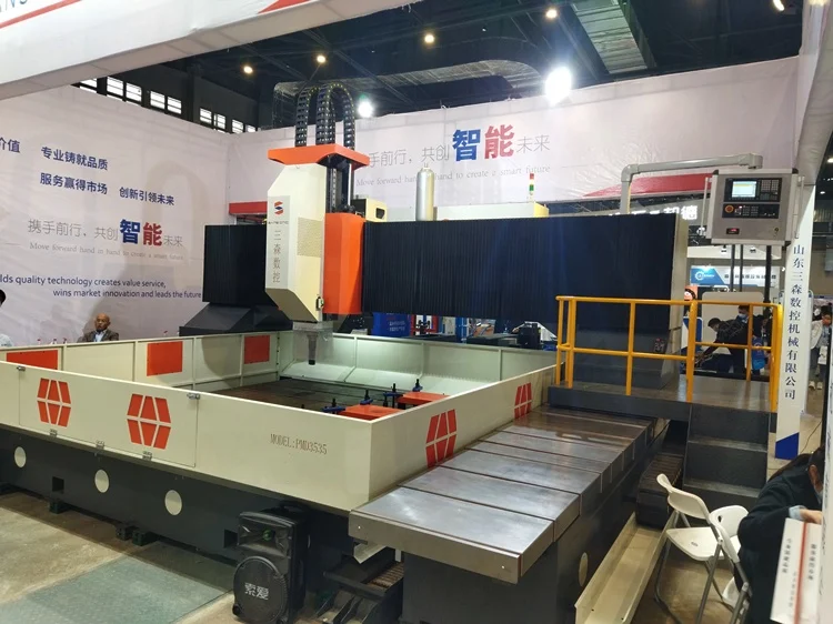 Fully Automatic PMD Series Heavy Duty Gantry Moveable CNC High Speed Drilling Machine With Milling Function