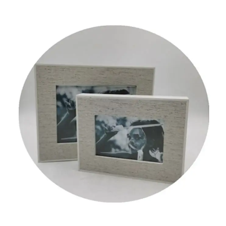 
Wedding memorial small vintage 17*22*3.5 nature mdf wooden cube photo frames 