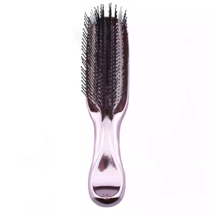 Light Luxury Electroplating Massage Head Hair Comb Large Wide Tooth Comb Air Bag Comb
