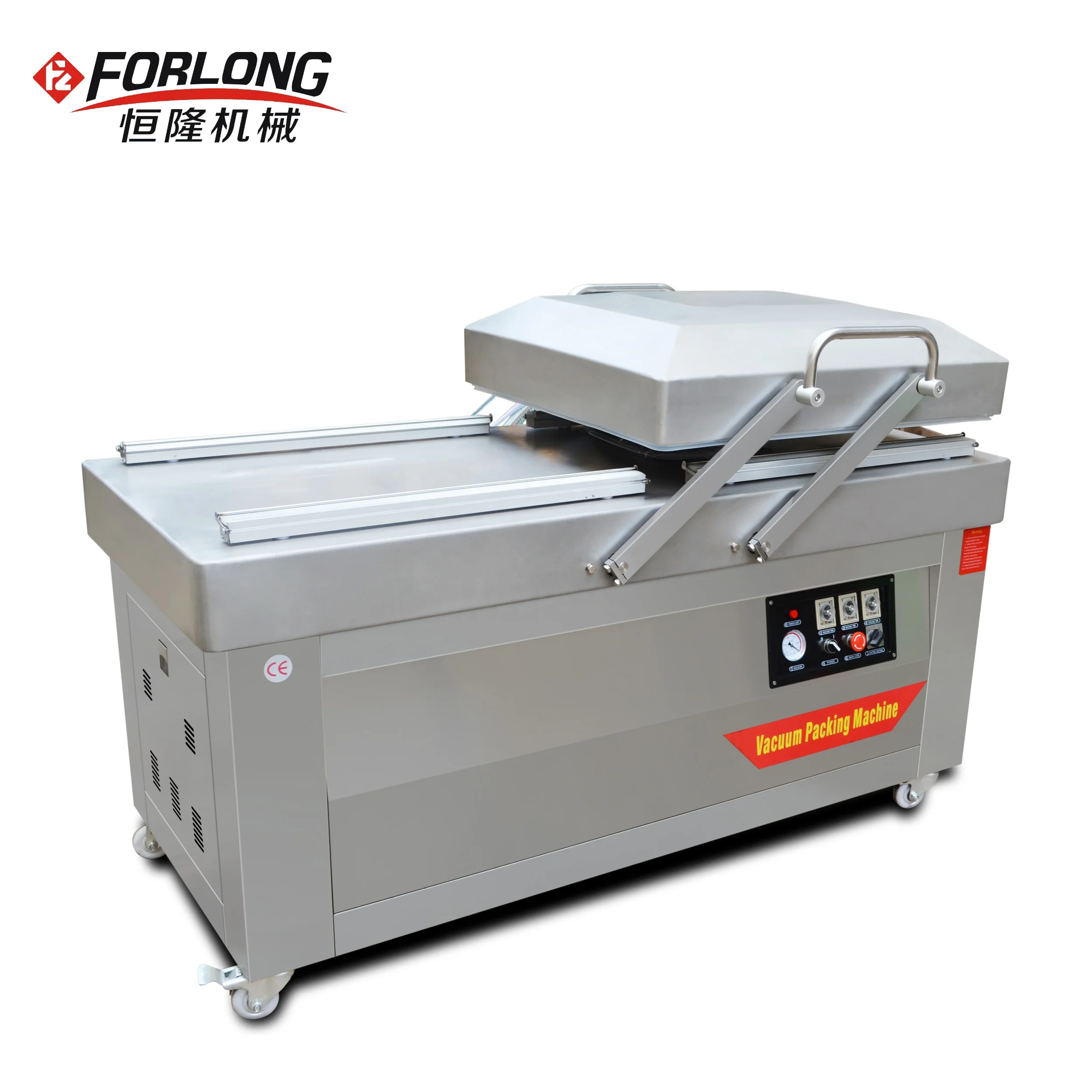 
DZP 600/SC flat chamber vacuum packing machine/ Cooked Food vacuum packing machine automatic 