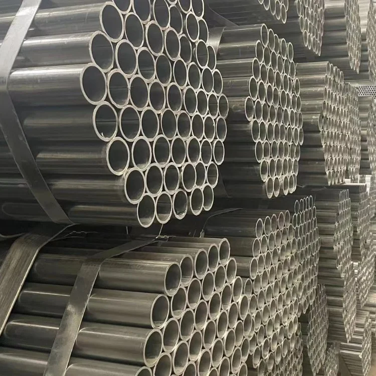 A36 Q235 SS400 Galvanized Steel Pipe BLACK & HOT GALVANIZED PIPES mechanical steel pipe tube