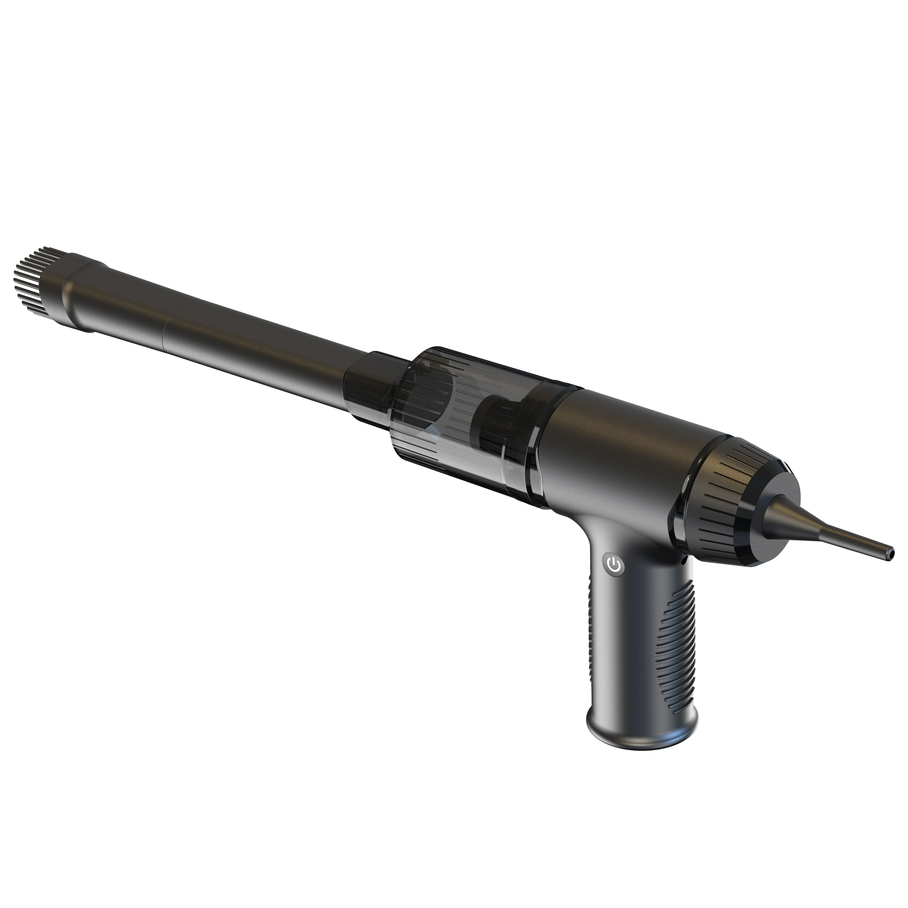 Newest  Wireless 2 in 1 portable Vacuum Cleaner & Dust Blower  Handheld Air Duster  For Car And Home  With 5 accessories