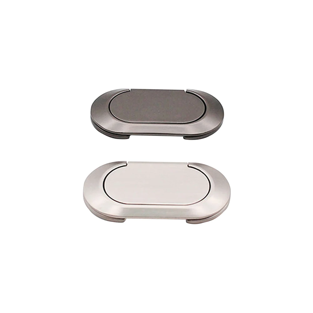 Простая в установке причудливые овальные ручки жемчужного серого цинкового сплава европейском стиле ручка для ящика