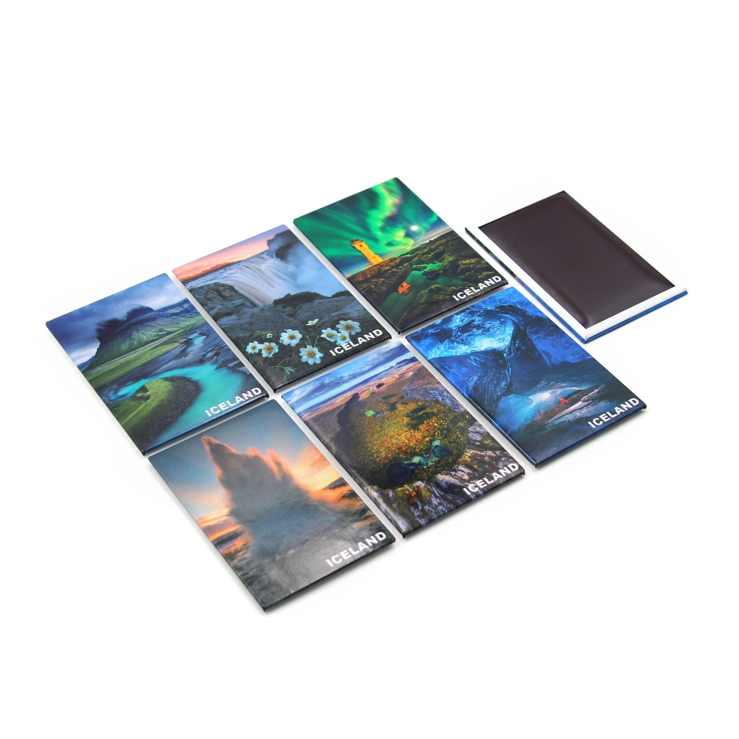 wholesale low moq customize tourism design Iceland souvenir fridge magnet