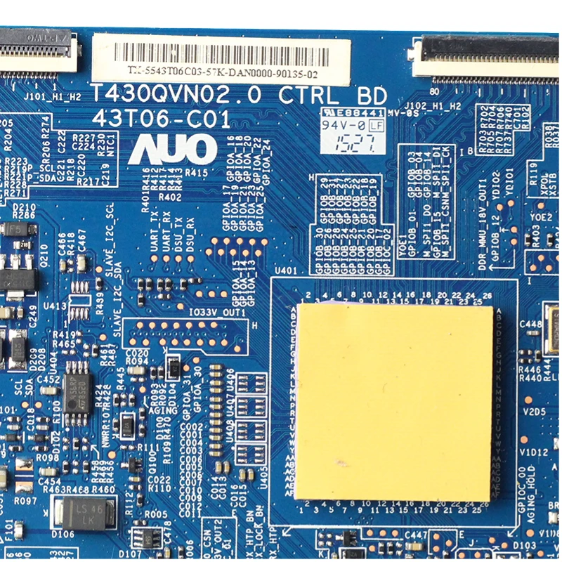 T430QVN02.0 CTRL BD 43T06-C01 Tcon Board for TV Universal Professional Test Board AUO Logic board For TV Display