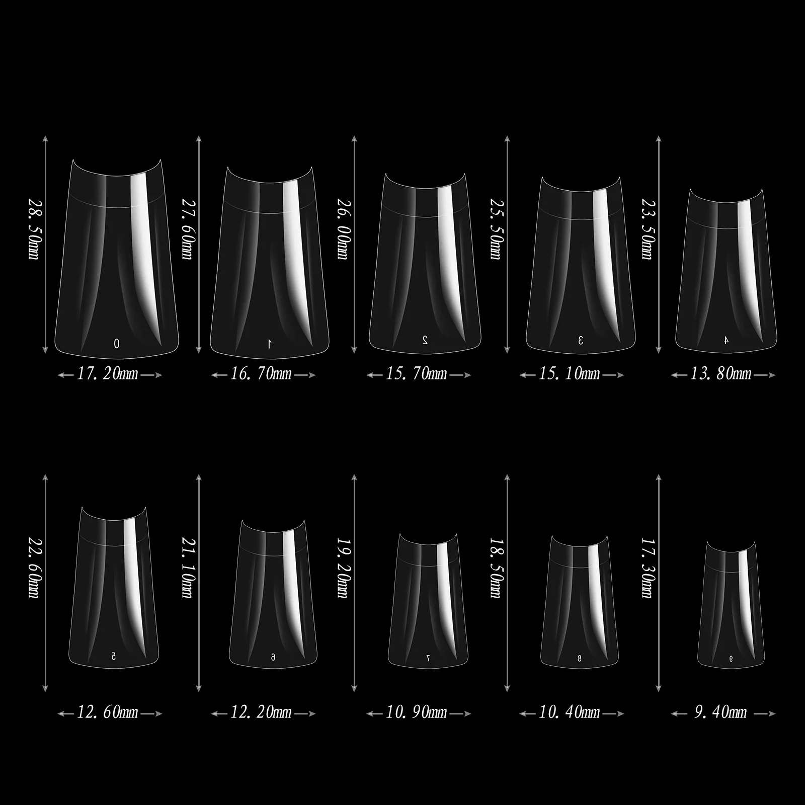 New Special Type Duck Mouth Armor False Nail Tips