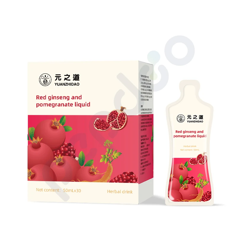 Own brand natural herbal drink Korean Red Ginseng small molecule peptide female nourishing immune enhancing herbal drink