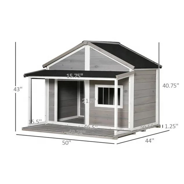 Wood Pet House Dog Large House Outdoor Wooden Dog Kennels