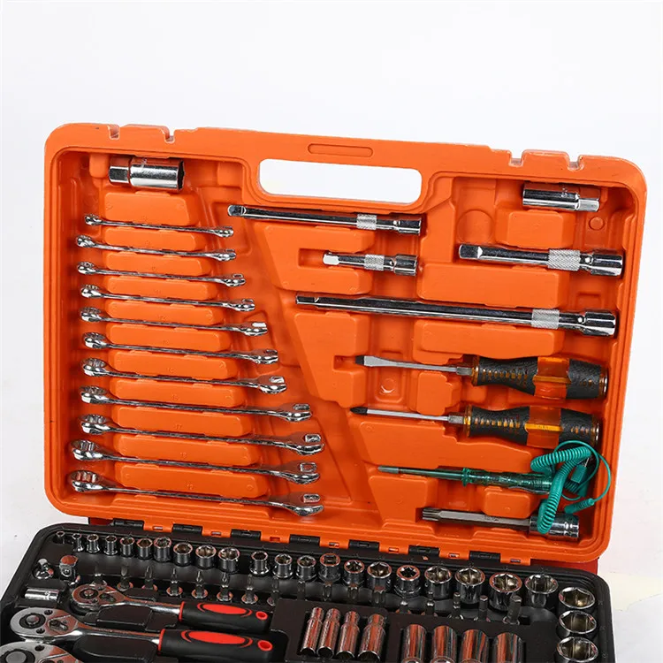 Customized Color Good Quality 121pcs Repair Tool Set  Professional Ratchet Wrench Repair Tools