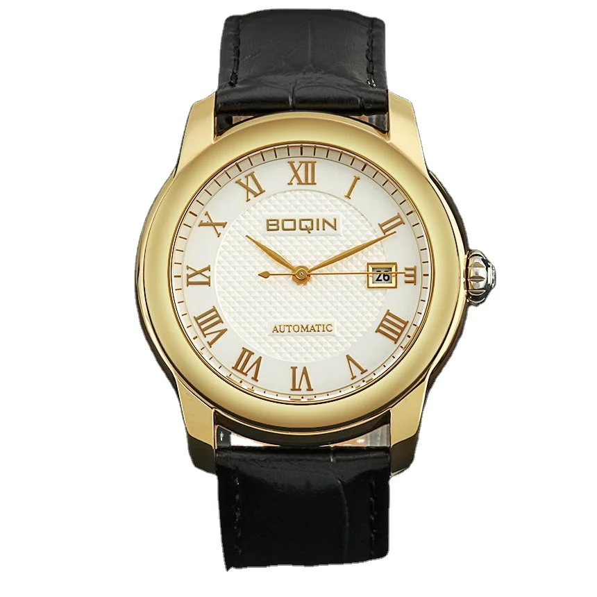 New Design 2023 Strap Luxury Woman Stainless Steel Leather Watches For Mens Mechanical Movement Watches