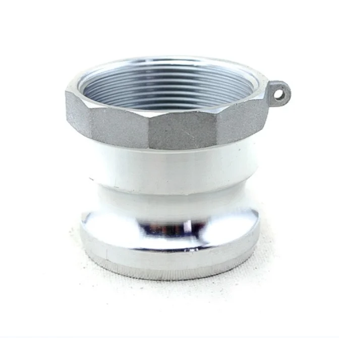 High quality and low price aluminium camlock coupling male adapter X male thread type A and all type coupling