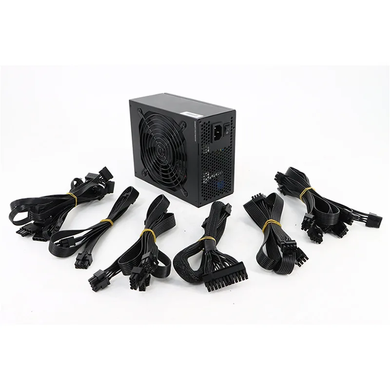 Modular power supply 1600 1800Watt switching power supply PSU Support 6  7 GPUs GPU Designed Fully Modular Supply 90 Plus Gold