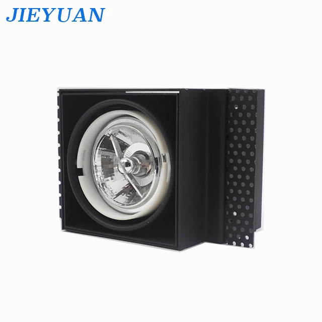 
New Design LED Ceiling Grille Lights Fixture Metal MR16 AR111 LED Grille Downlight 