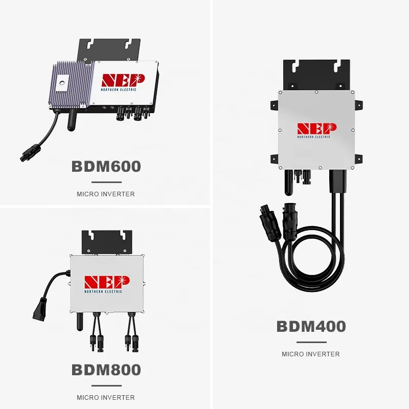 NEP 800w 600w 400w Micro Inverter Solar On Grid WIFI Micro Inverter Inversor En Miniatura Microinverters for Home Solar System