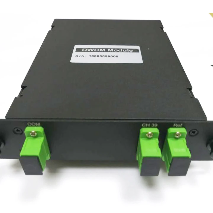 1-канальный DWDM osma 1 волоконный in/2 волоконный out Add/Drop LGX box/100 GHz Rollball