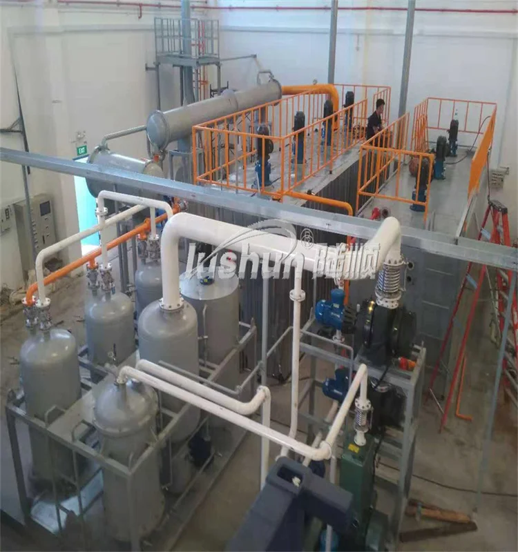 SN500 Base Oil Recycle Mini Engine oil petroleum distillation refining process machine