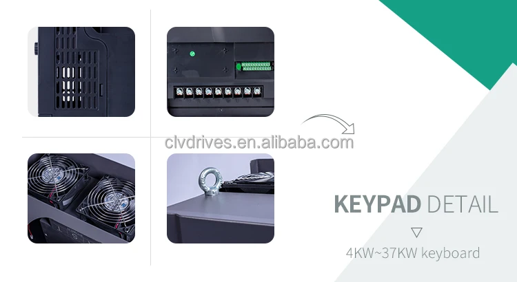 CLV Drives control panel detail