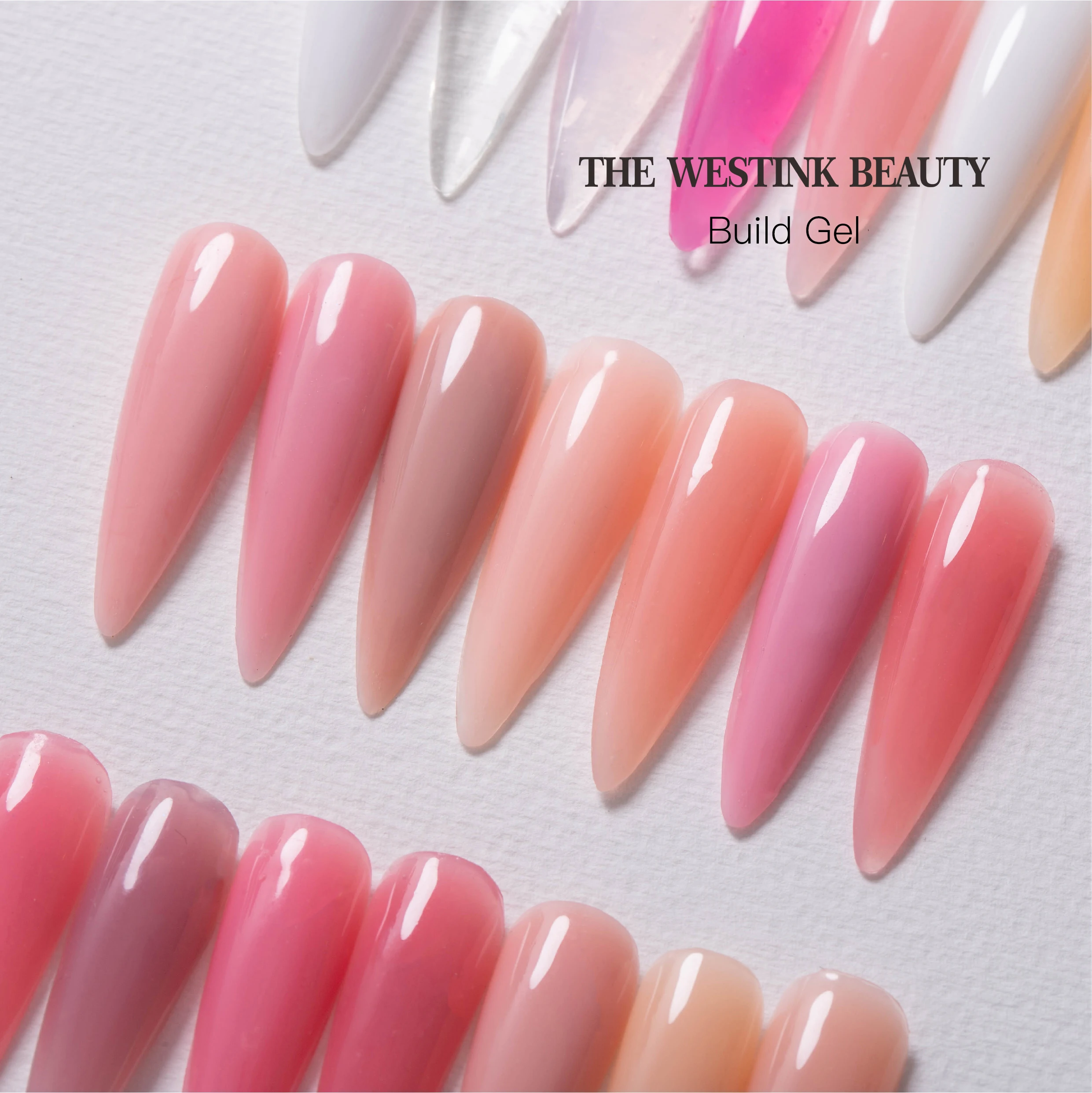 Press on Nails Wholesale Thick Creamy Hard Acrylic UV Gel Nail Polish for Nails Extensions Private Label