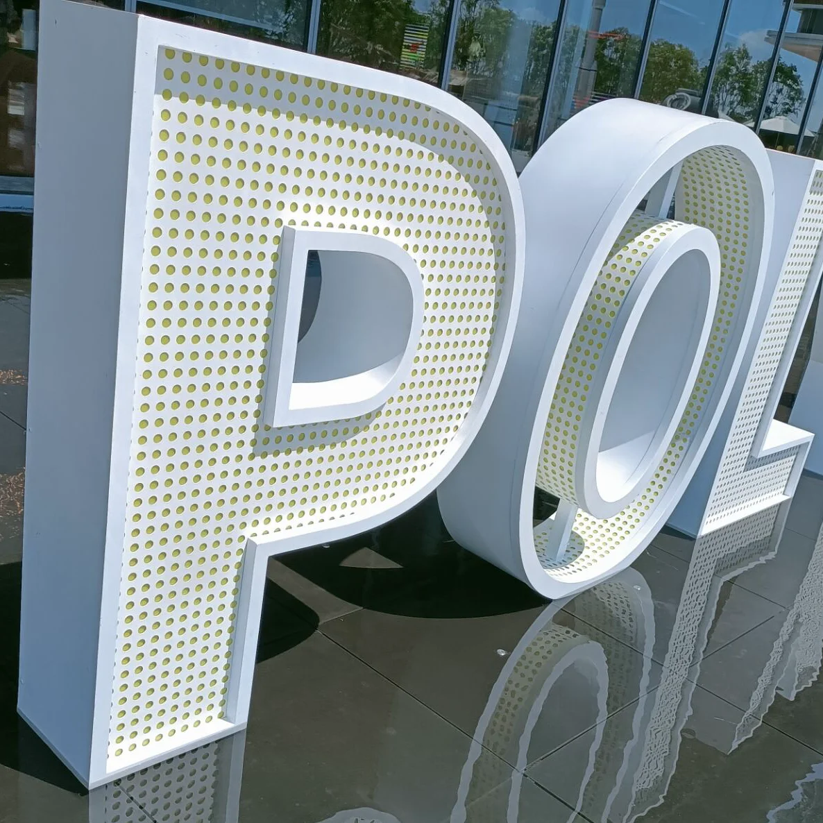 
Wholesale Customized Outdoor Large LED Letters Open Face Channel Letters Monument Signs external illuminated building signs 