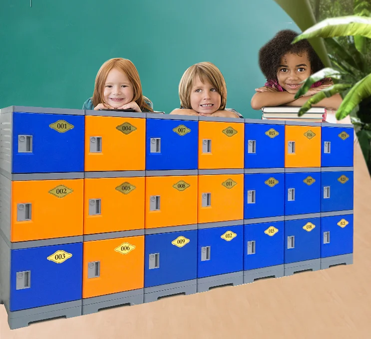 School Office plastic cabinet ABS Plastic Locker  to supply to  schools for students and teachers