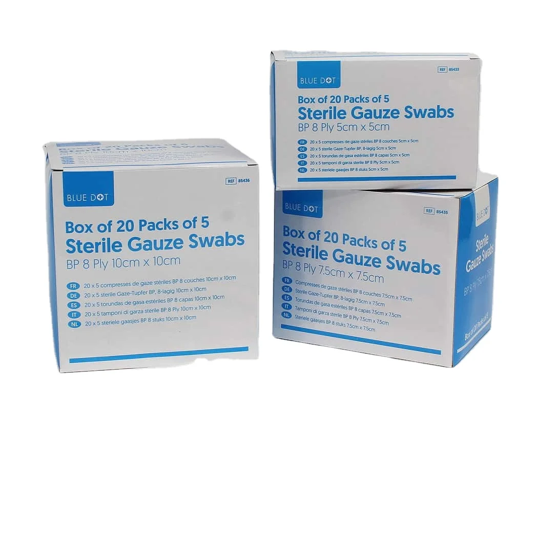 Non sterile and sterile gauze swab gauze sponges compress