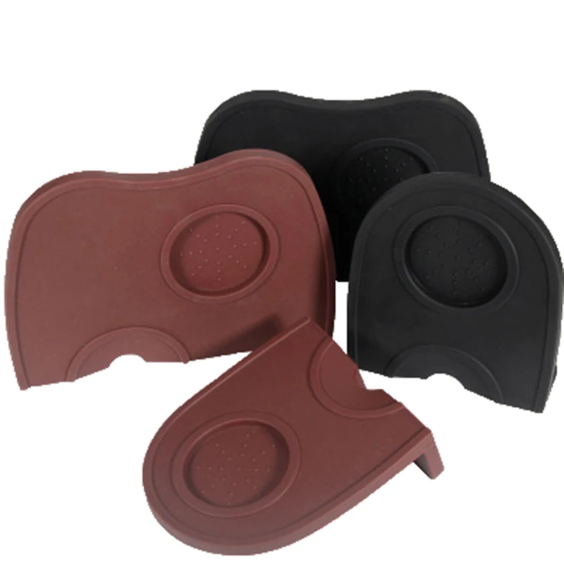 Custom Logo Coffee Tampering Corner Pad Mat Tamp Mat For Coffee Grinders