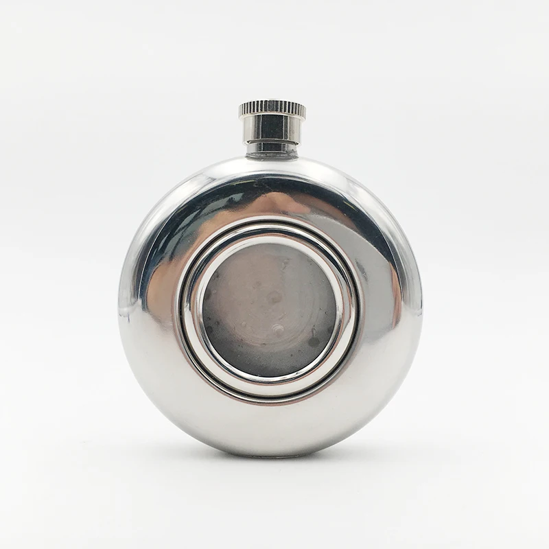 DORLIONA Round Stainless Steel Wine Pot Whisky Hip Flask wine bottle Flagons Outdoor