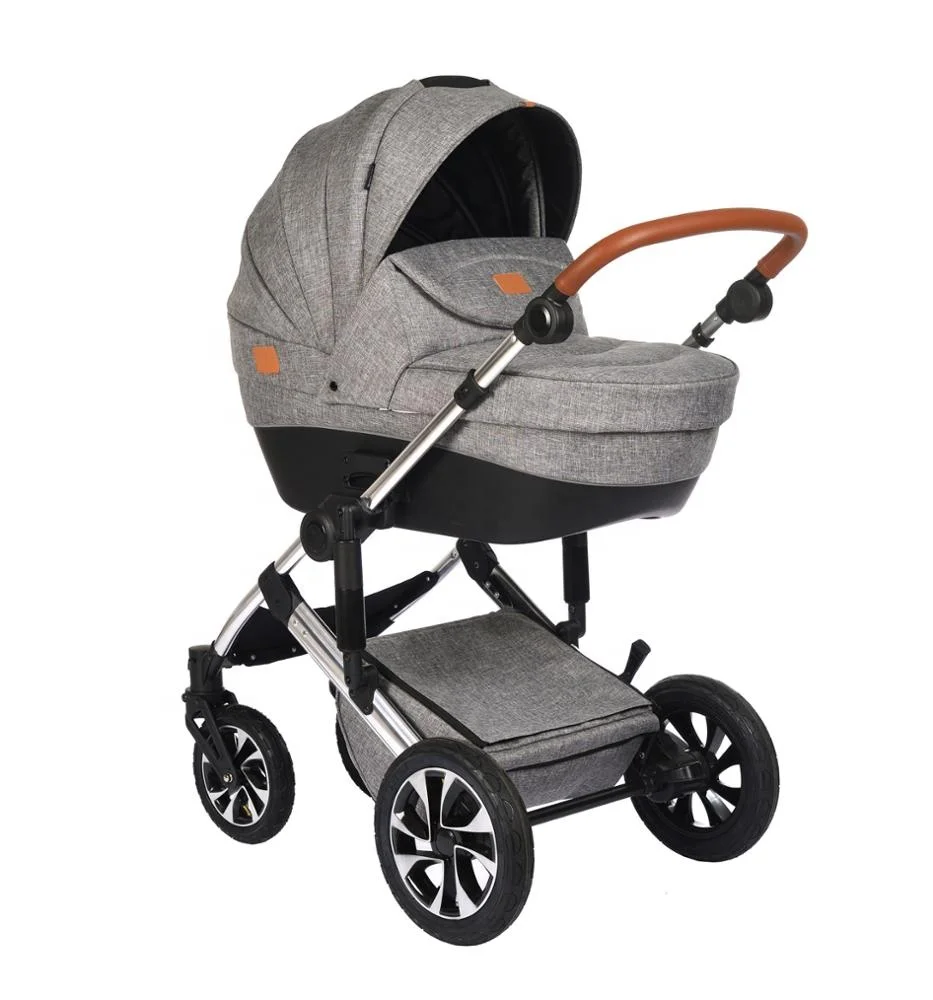 Manufacturer foldable baby carriage  inflaming retarding lightweight baby stroller Luxury travel plastic baby stroller pram