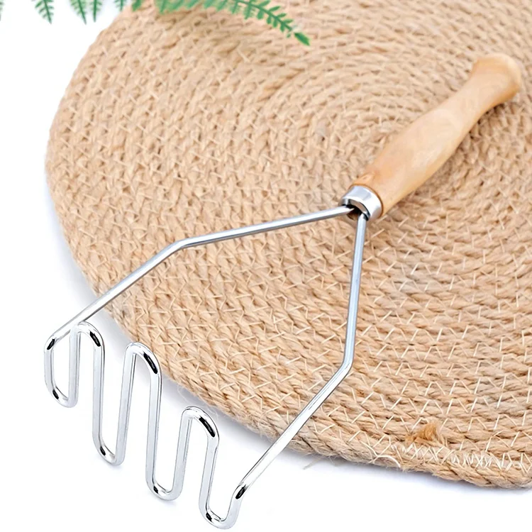 Material Metal Light Handy and Practical Potato Press Good Helper for Fruit And Vegetable Mud Kitchen Accessories