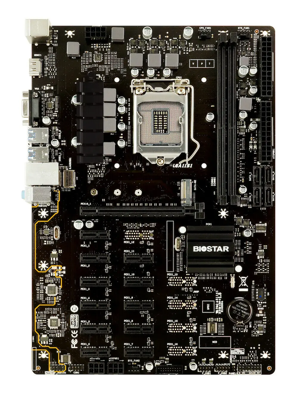 Новые продукты материнская плата корпус компьютера сервера 12 GPU I8 I9