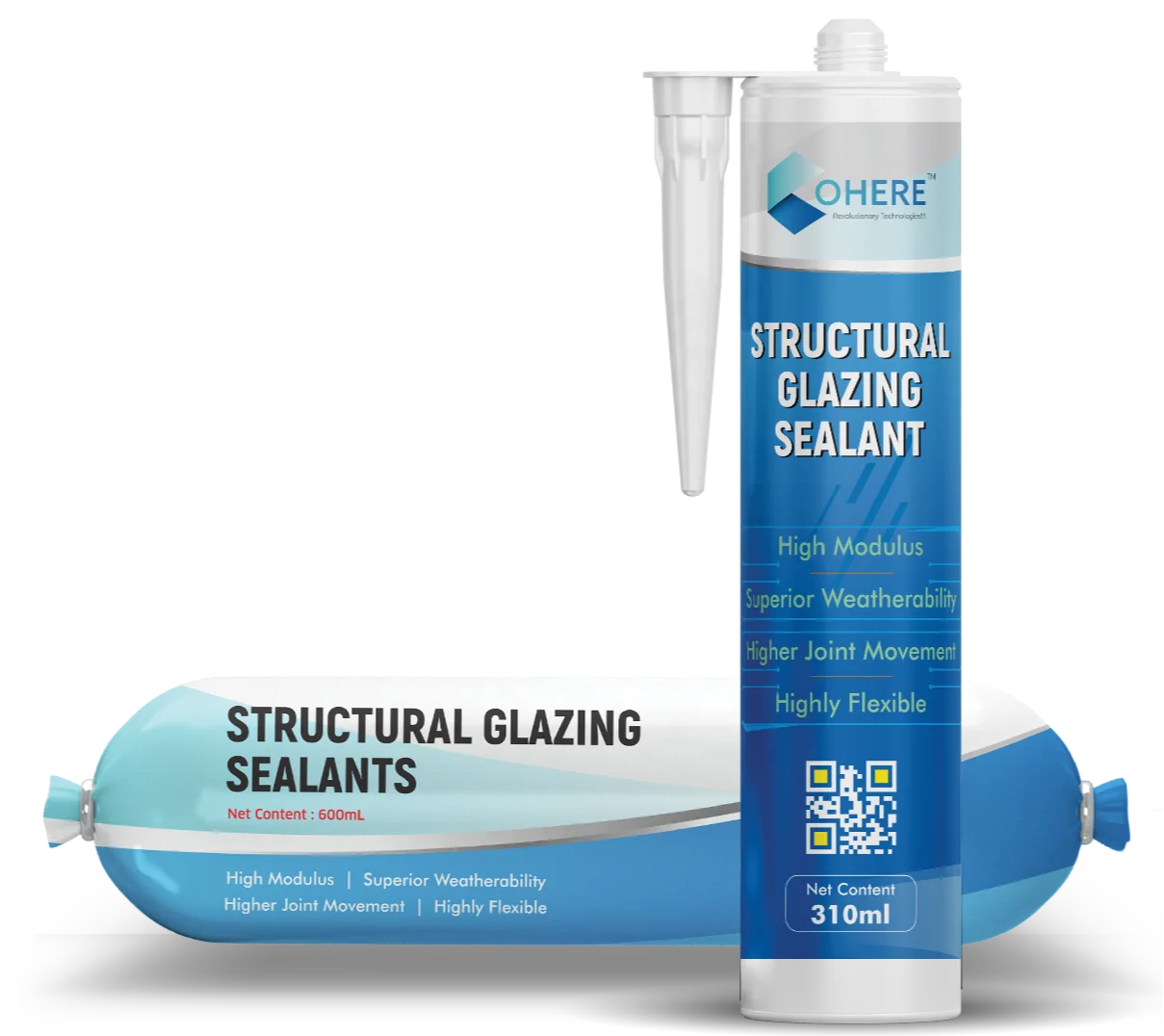 Adhesive sealant good adhesion mildew resistant high-performance joint sealing structural neutral silicone sealant 300ml 590 ml
