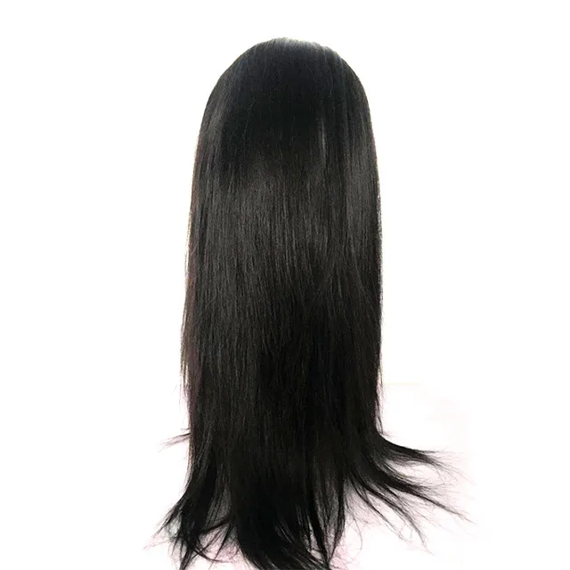 High density 150 180 virgin human hair lace front wig wholesale mink Brazilian human hair bundle with closure frontal vendors