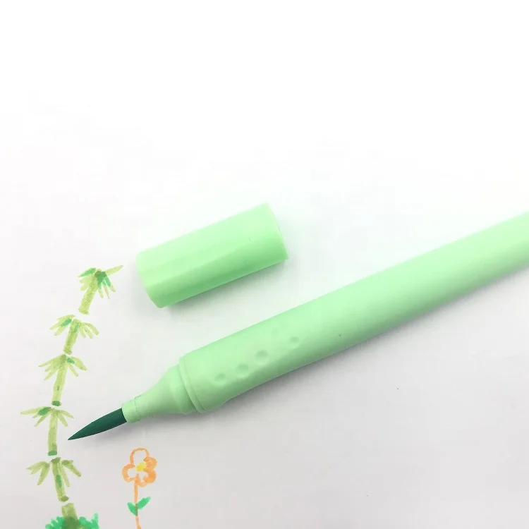 Student drawing water-based 24colors painting pen set brush watercolor marker