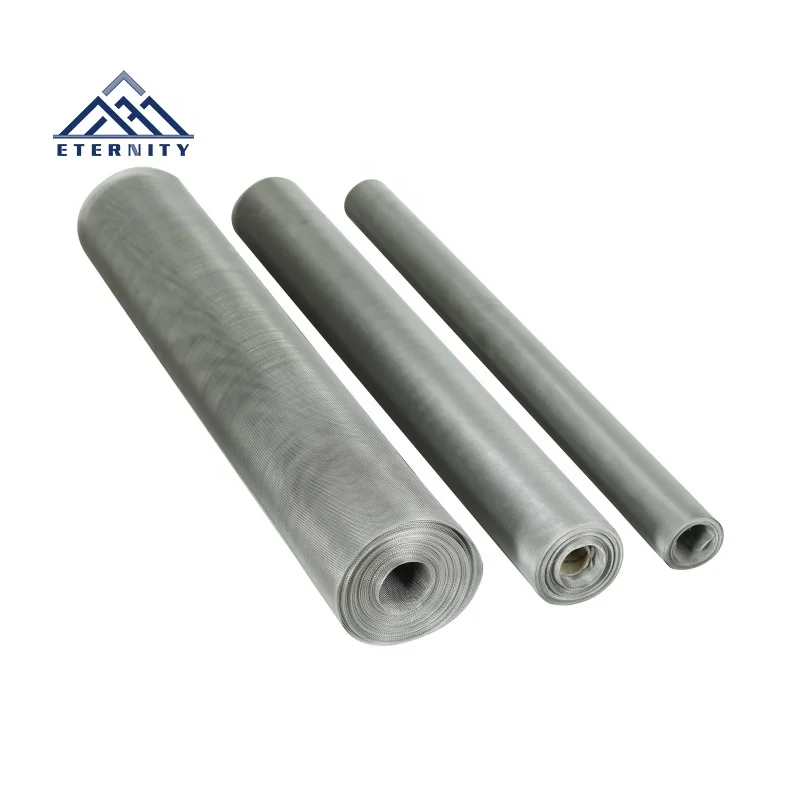 good quality factory 304 plain weave decorative wire mesh Stainless steel wire mesh