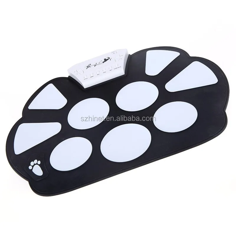 Бестселлер Пользовательские Портативный электронный барабаны набор Профессиональный Usb Roll Up Drum Kit