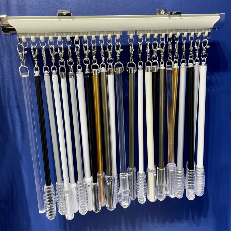 Home Decoration 28mm aluminum metal Carved modern curtain rod