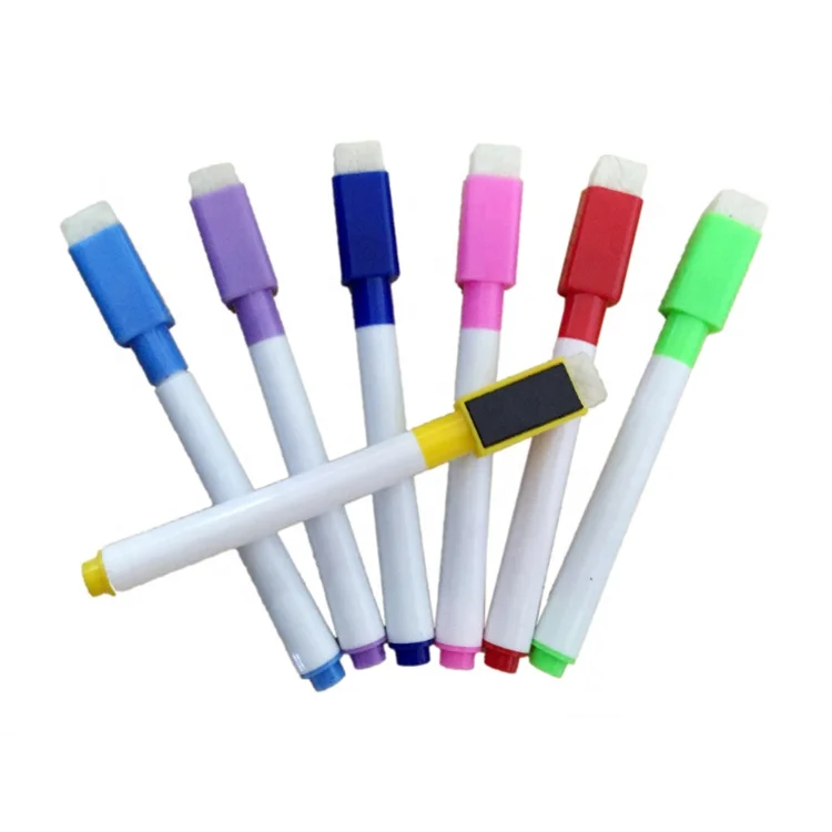 New custom school cleaner magnet erasable whiteboard marker