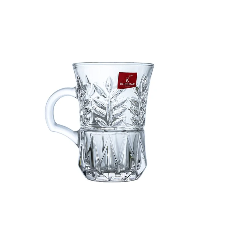 European style fashionable light luxury creative home glass water cup