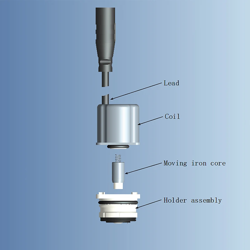 GL Battery Powered DC3V  6V Solenoid Valve Mini Water Latching Pulse Solenoid Valve coil for Sensor Faucets