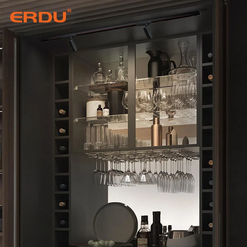 Erdu Jewelry Led Spotlight Mini Led Spot Light Showcase Jewelry Cabinet Lighting Led Magnetic Track Light