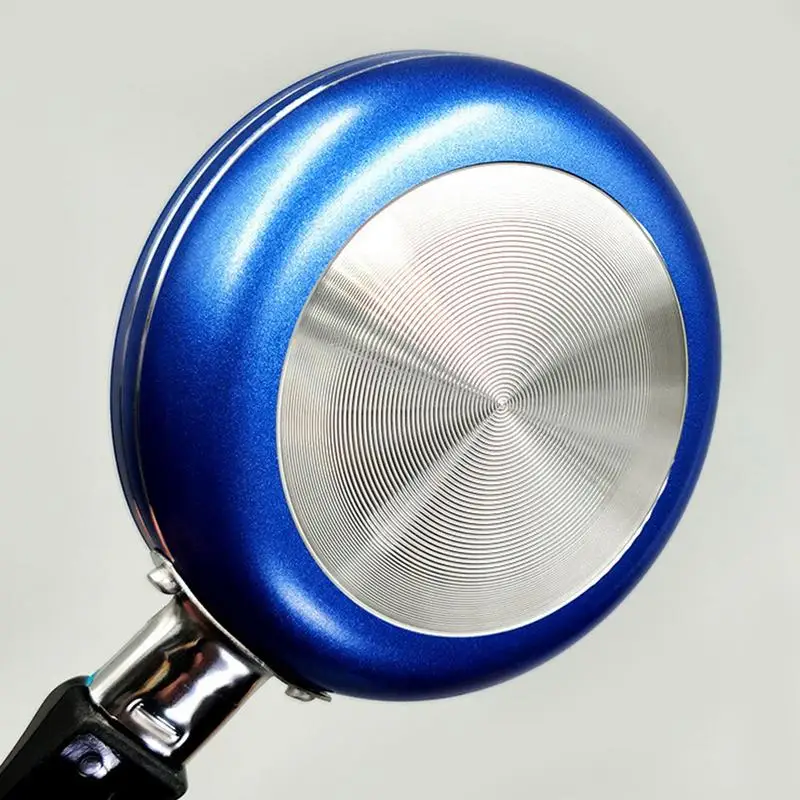 Happycooking copper frying pan morden style double sided protector cast iron pizza pan deep fryer pan