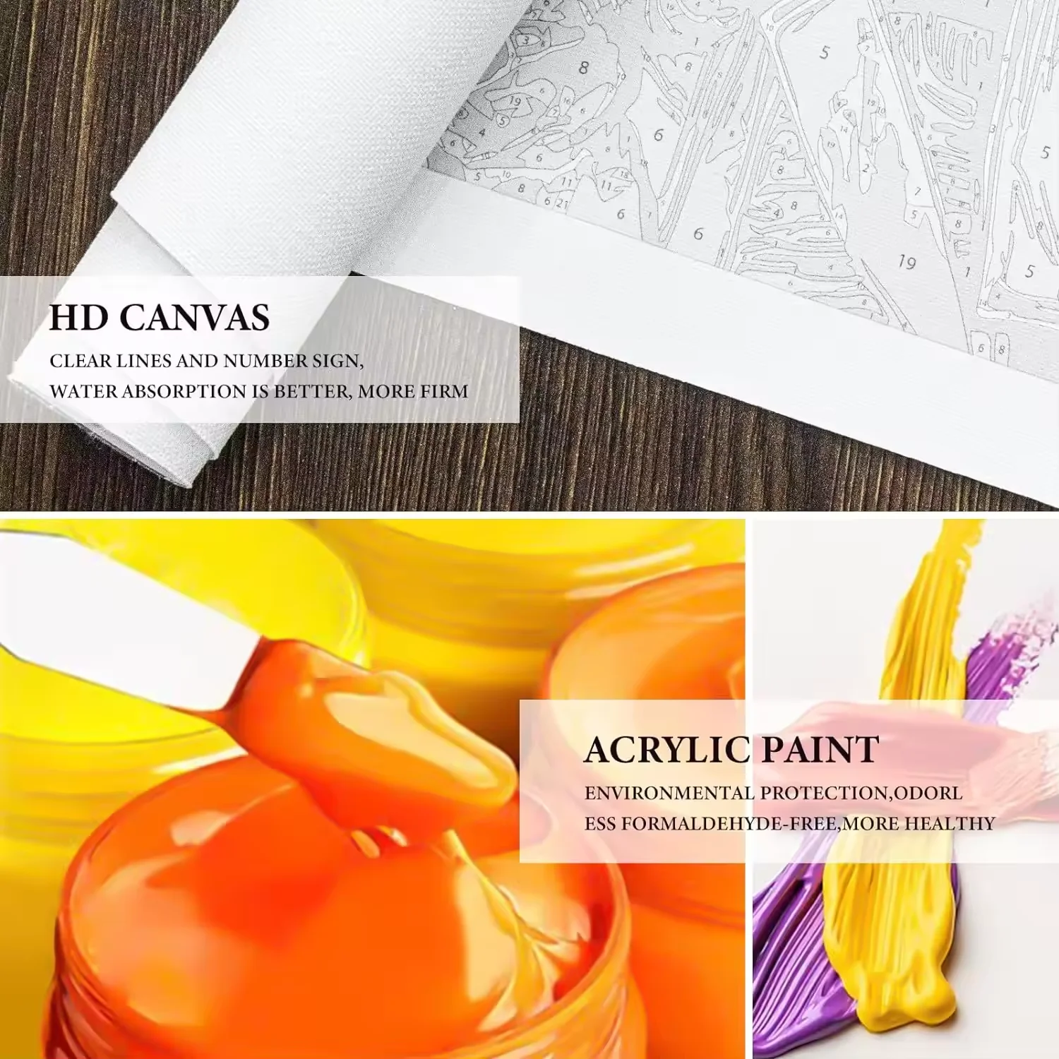 Beautiful Design DIY Customized Painting By Numbers Kits Lady In Wedding Dress Digital Oil Paintings