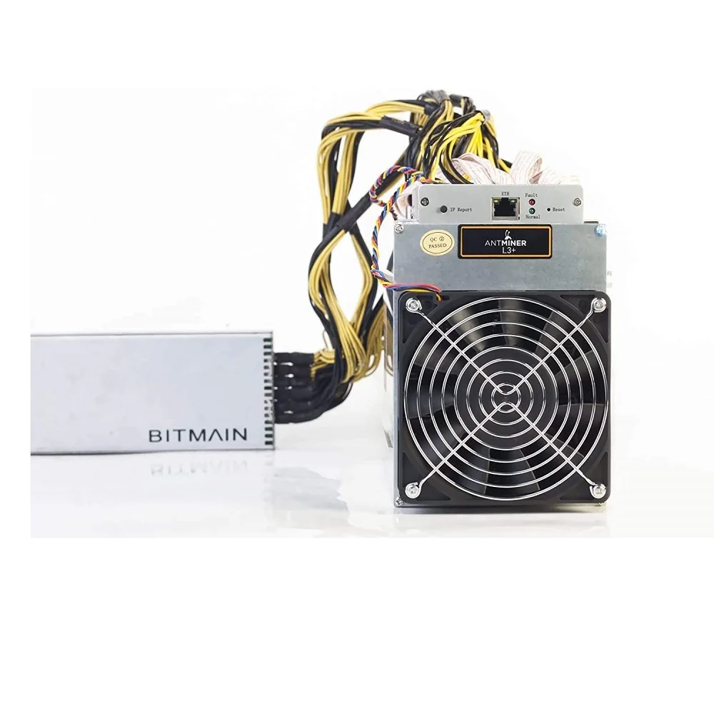 
 Bitmain Antminer L3 + 504MH/s Майнер Litecoin/Dogecoin с APW3 ++ PSU в комплекте  