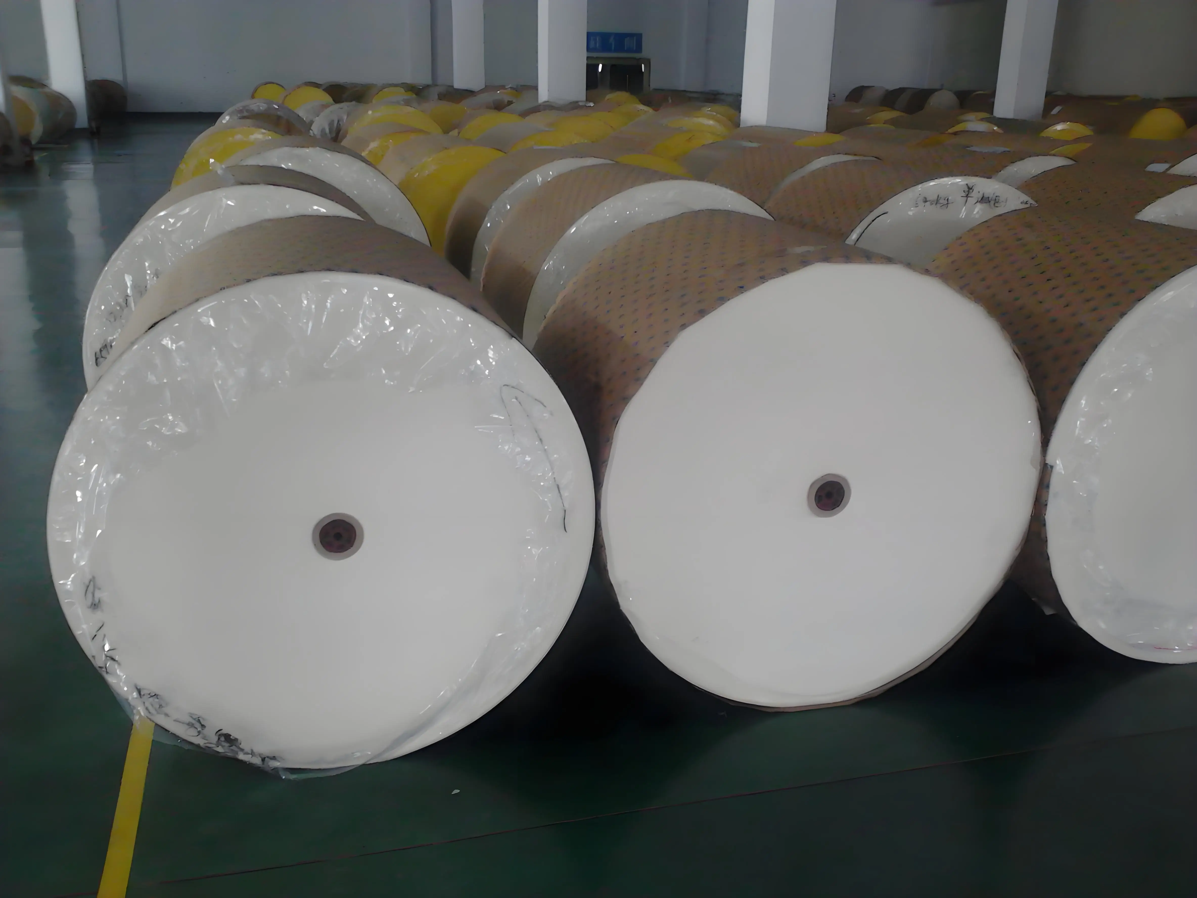 China Supplier Paper Reel PE Coated Paper Cup Raw Material Bottom Paper Roll for Bowl and Cups