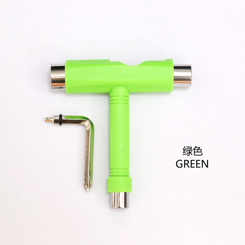 Wholesale Cheap T Shape Custom Multifunction Skateboard Tools
