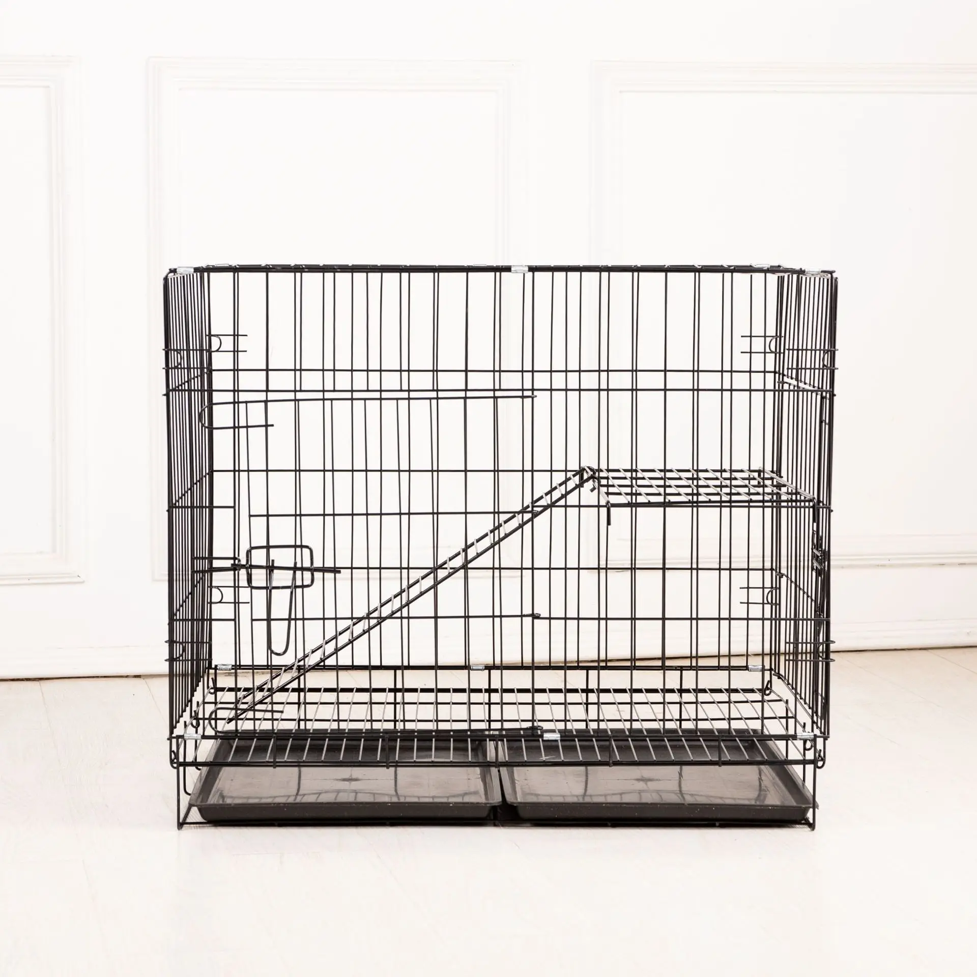 
 Дешевые большой кошачье Кондо клетки корпуса кошек клетки пространство черного цвета по индивидуальному заказу горизонтальный дом упаковка колеса брутто ПЭТ предмета в комплекте  