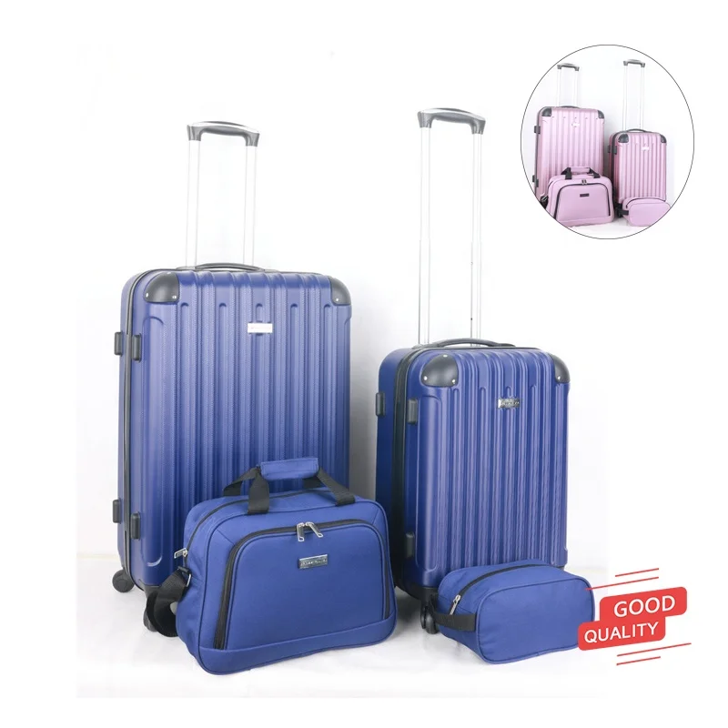 Manufacturer 5 Pieces Suitcase Set Carry On Hard Shell Luggage 20in 24in 28in Trolley Bag with TSA Lock Spinner Wheels