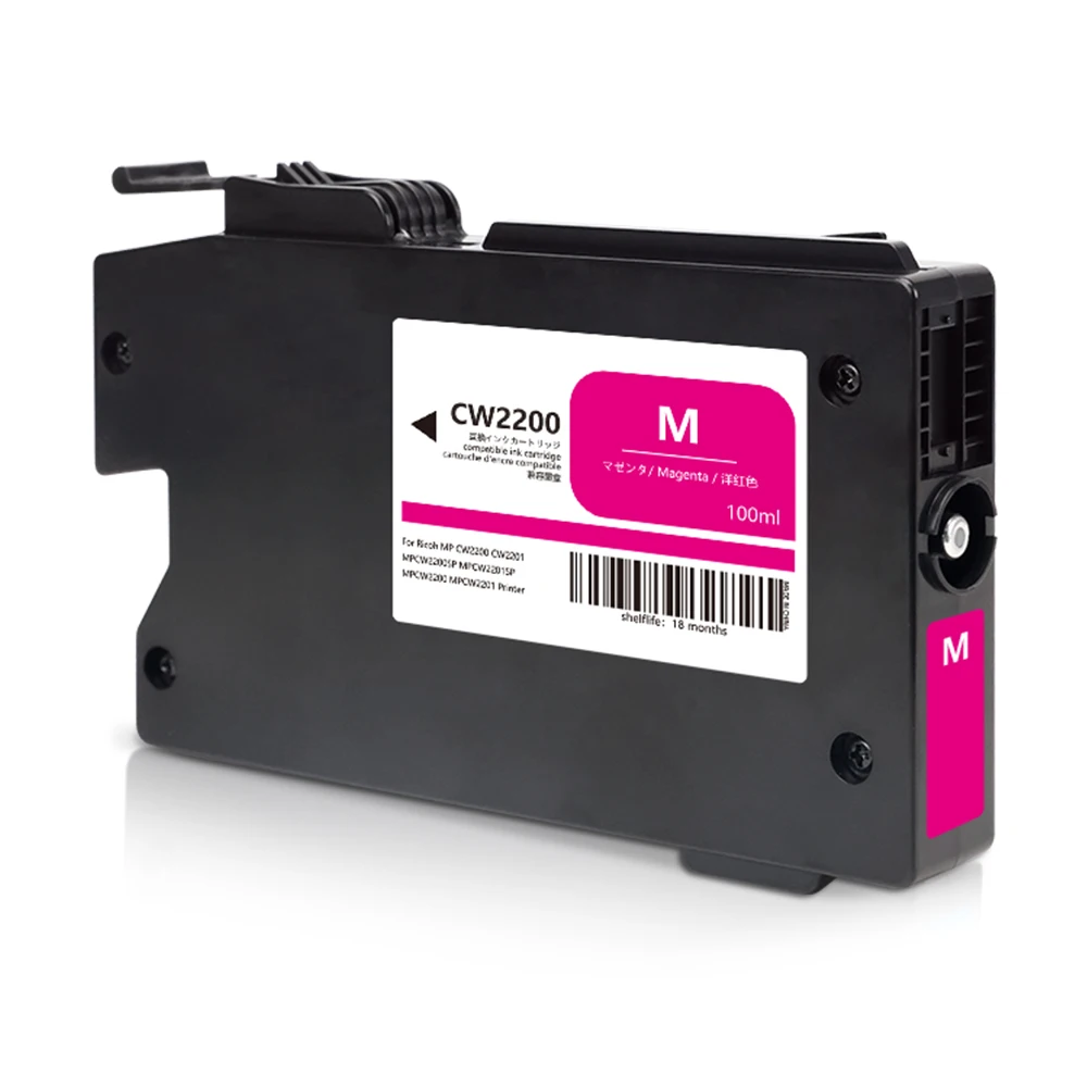 Цветной совместимый картридж CW2200 CW2201 для принтера Ricoh CW2201SP CW2201HSP CW1201SP CW1201HSP MP CW2200SP CW2200HSP